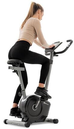 Vélo d'appartement magnétique Hop-Sport HS-2050H Sonic, Argenté