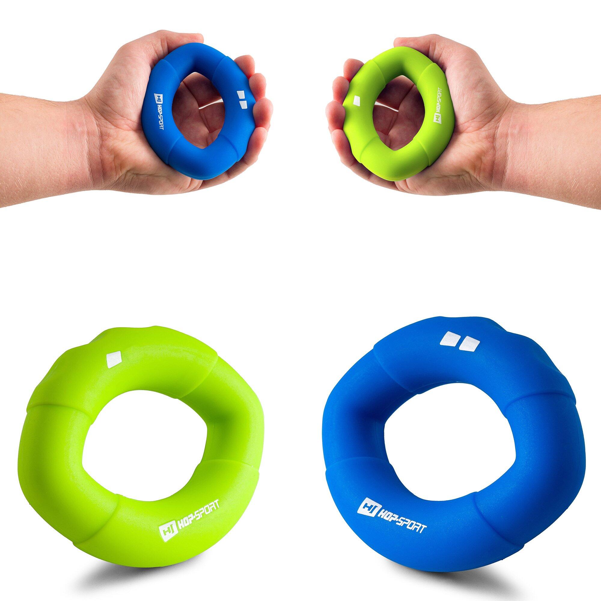 Lot De 4 Hand Grip Musculation 30-60LB - Anneaux En Silicone Pour Avant-Bras, Poignets Et Doigts - Idéal Escalade, Fitness & Sport