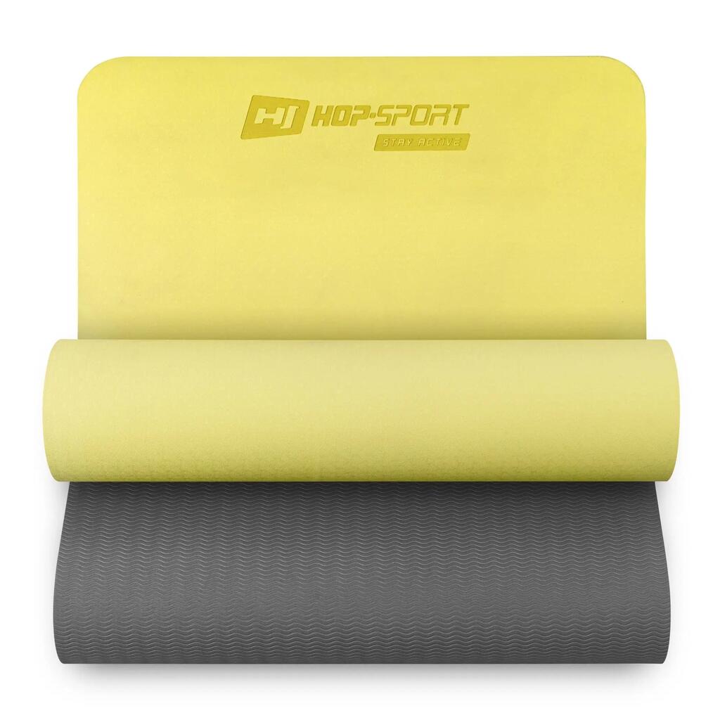 Фитнес постелка Hop-Sport TPE 0,6см, неплъзгаща се