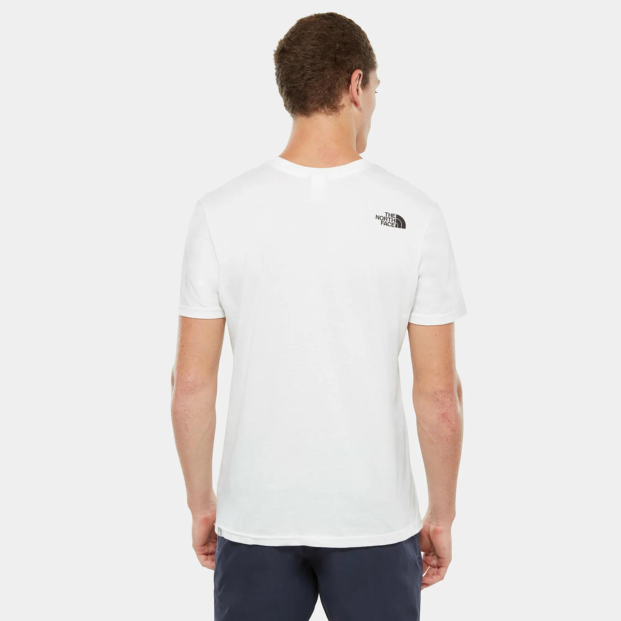Mens Simple Dome Regular TShirt (White) 5/5