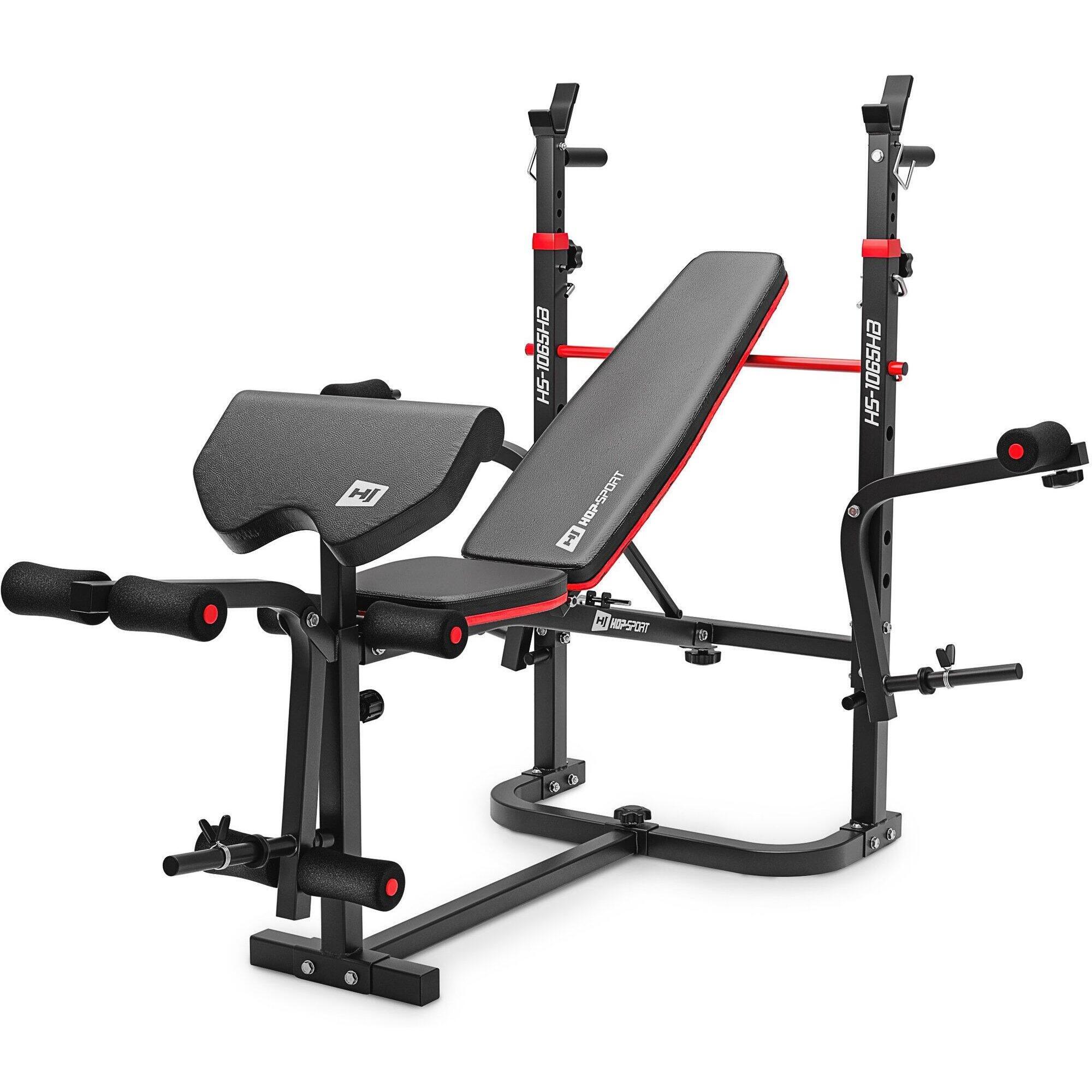 HOP-SPORT Posilovací lavice Hop-Sport s modlitebníkem