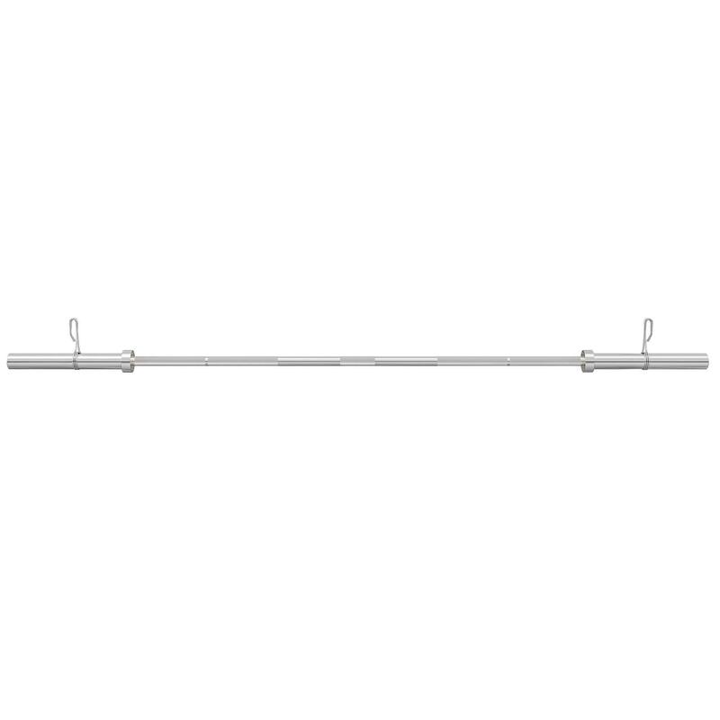 Gryf olimpijski prosty Hop-Sport 220 cm (50 mm) z tuleją obrotową