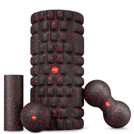 Set van massageballen + roller en massagerol Hop-Sport