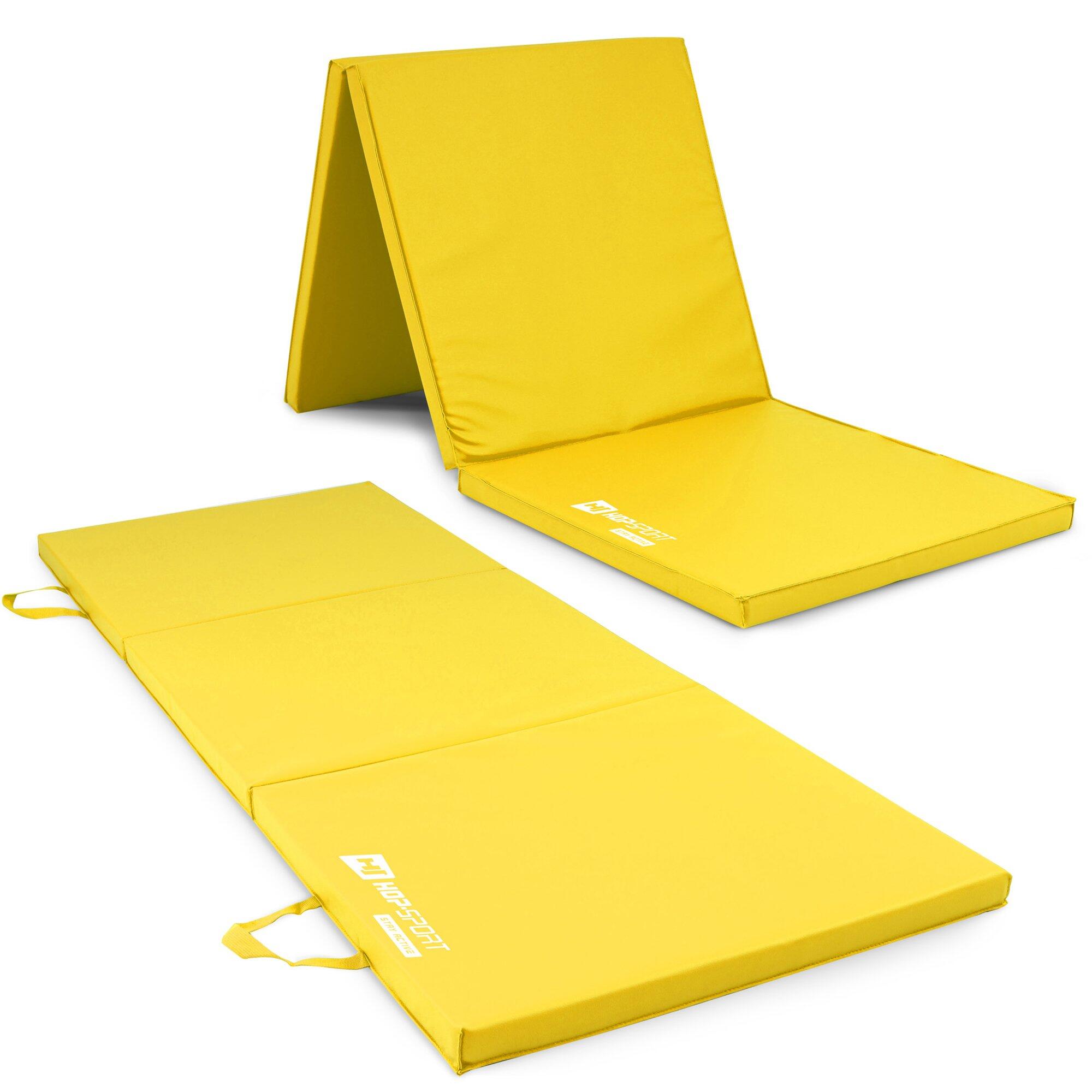 Opvouwbare gymnastiekmat hard 4cm Hop-Sport 6/7