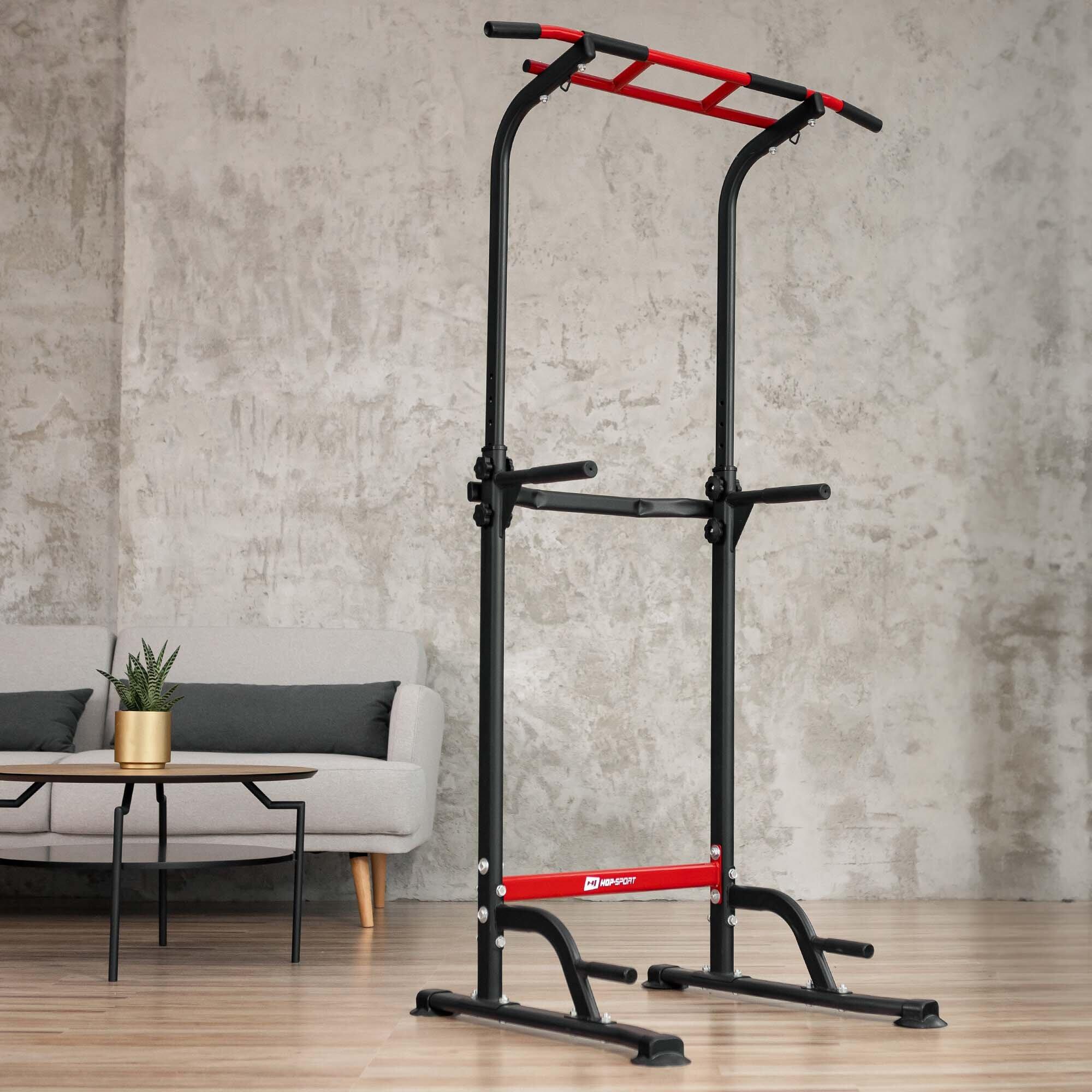 Barre De Traction CLISPEED Avec Bande élastique – Kit Musculation Réglable Pour Biceps Et Home Gym (noir)