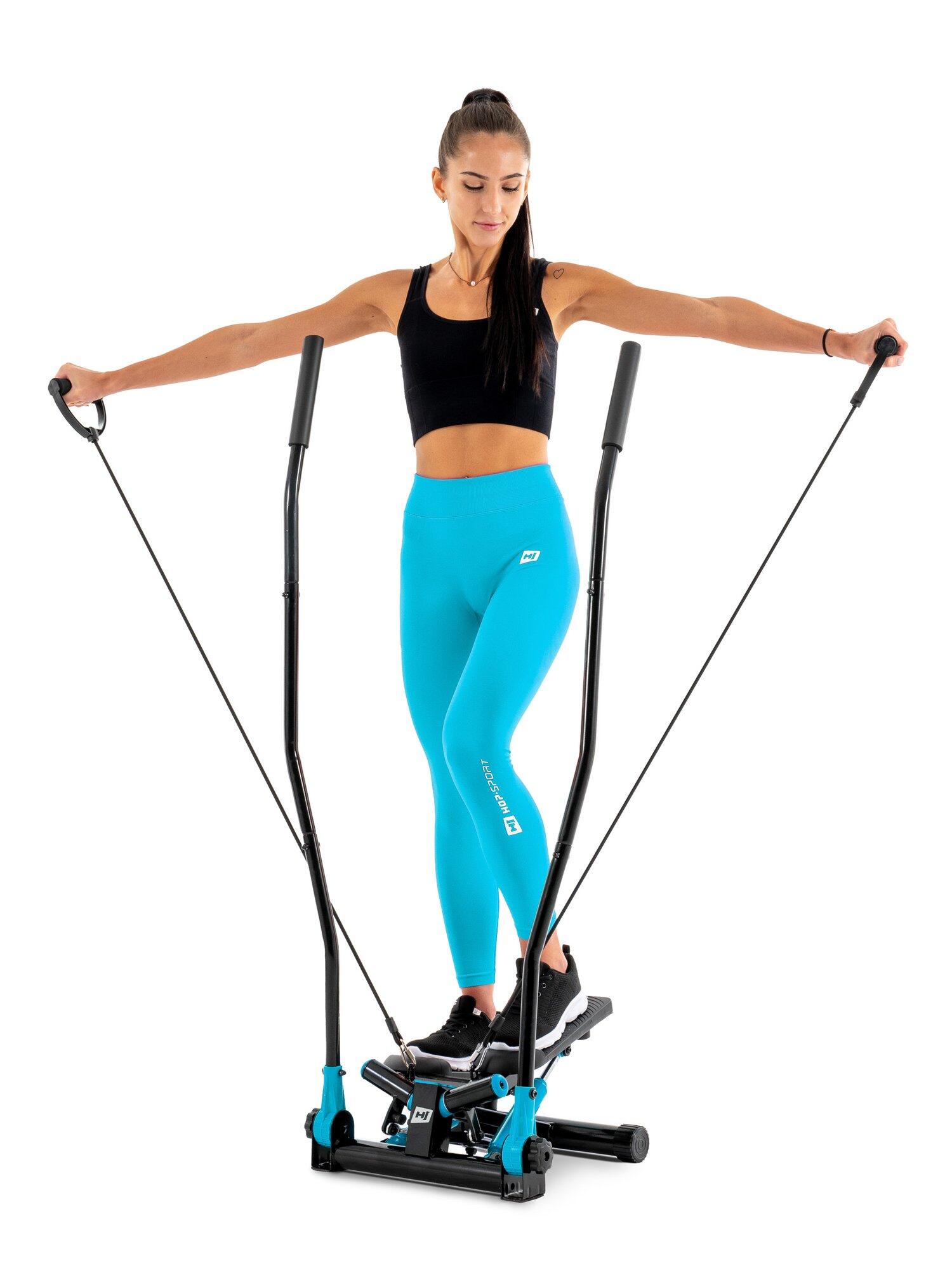 Stepper rotante con braccia HS-045S Slim blu 2/7