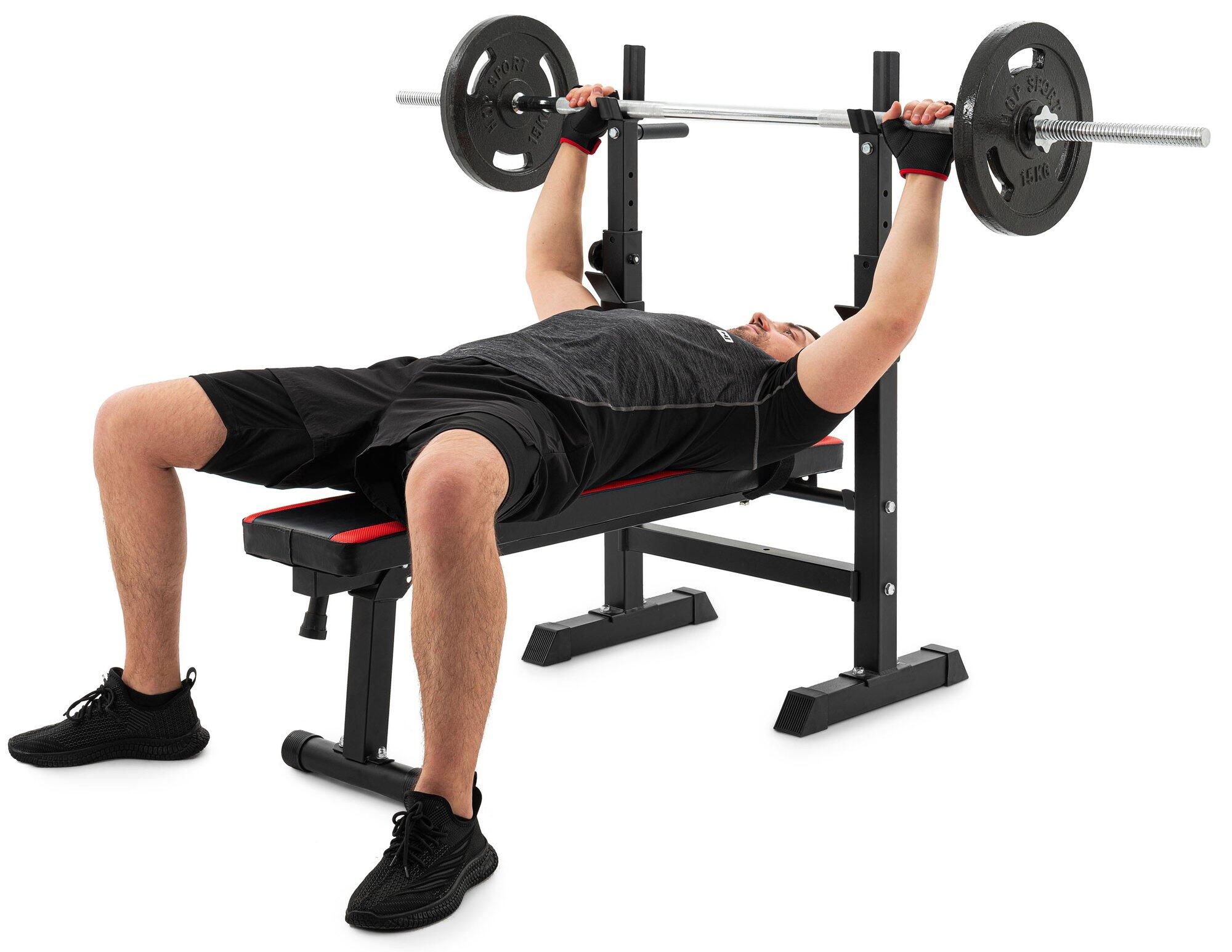 Trainingsbank Hop-Sport HS-1080 met standaards 4/7