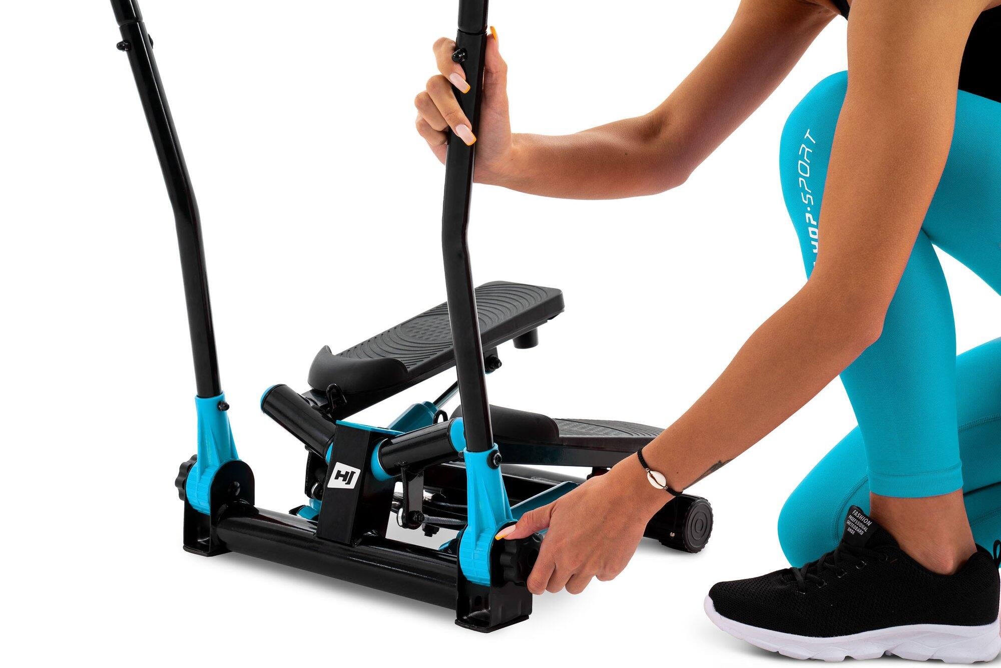 Stepper rotante con braccia HS-045S Slim blu 6/7