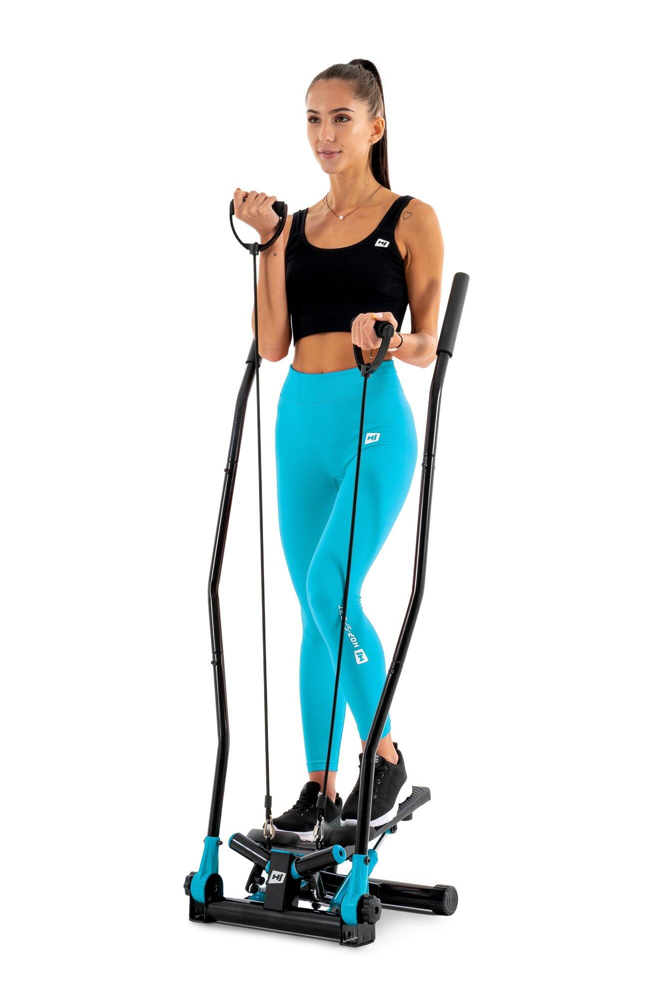 Stepper rotante con braccia HS-045S Slim blu 3/7
