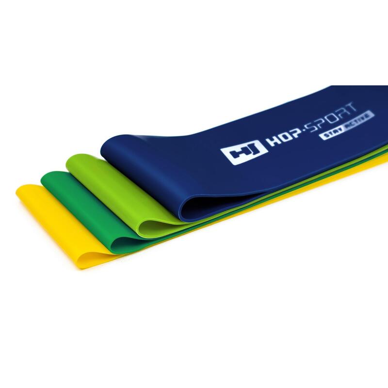 Set de 4 benzi de rezistență Hop-Sport 500x50mm