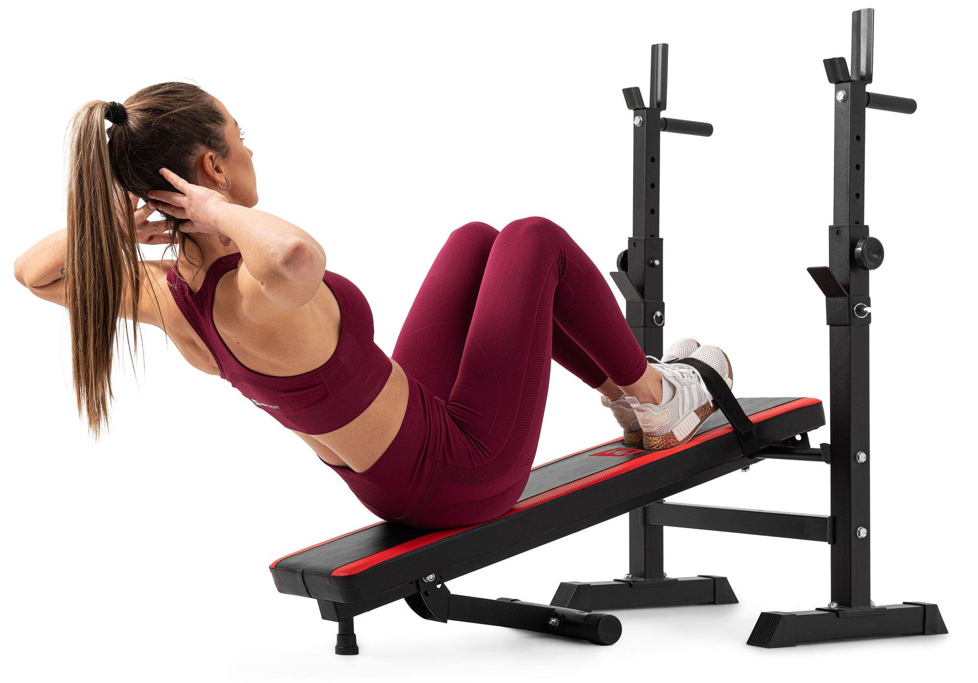 Trainingsbank Hop-Sport HS-1080 met standaards 6/7
