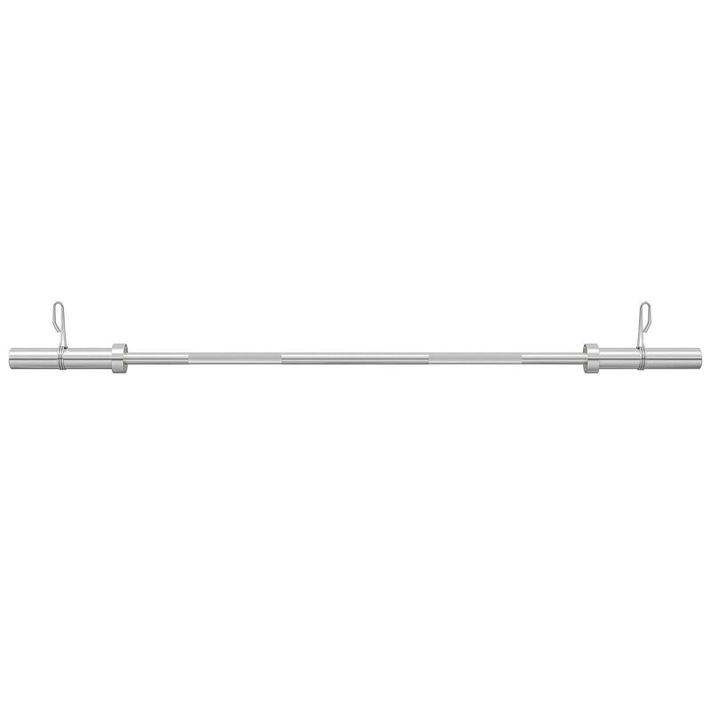 Gryf Olimpijski prosty Hop-Sport 165 cm (50 mm) z tuleją obrotową