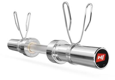 Hop-sport olympische halterstang 50 cm (50 mm) recht met draaibare mouw