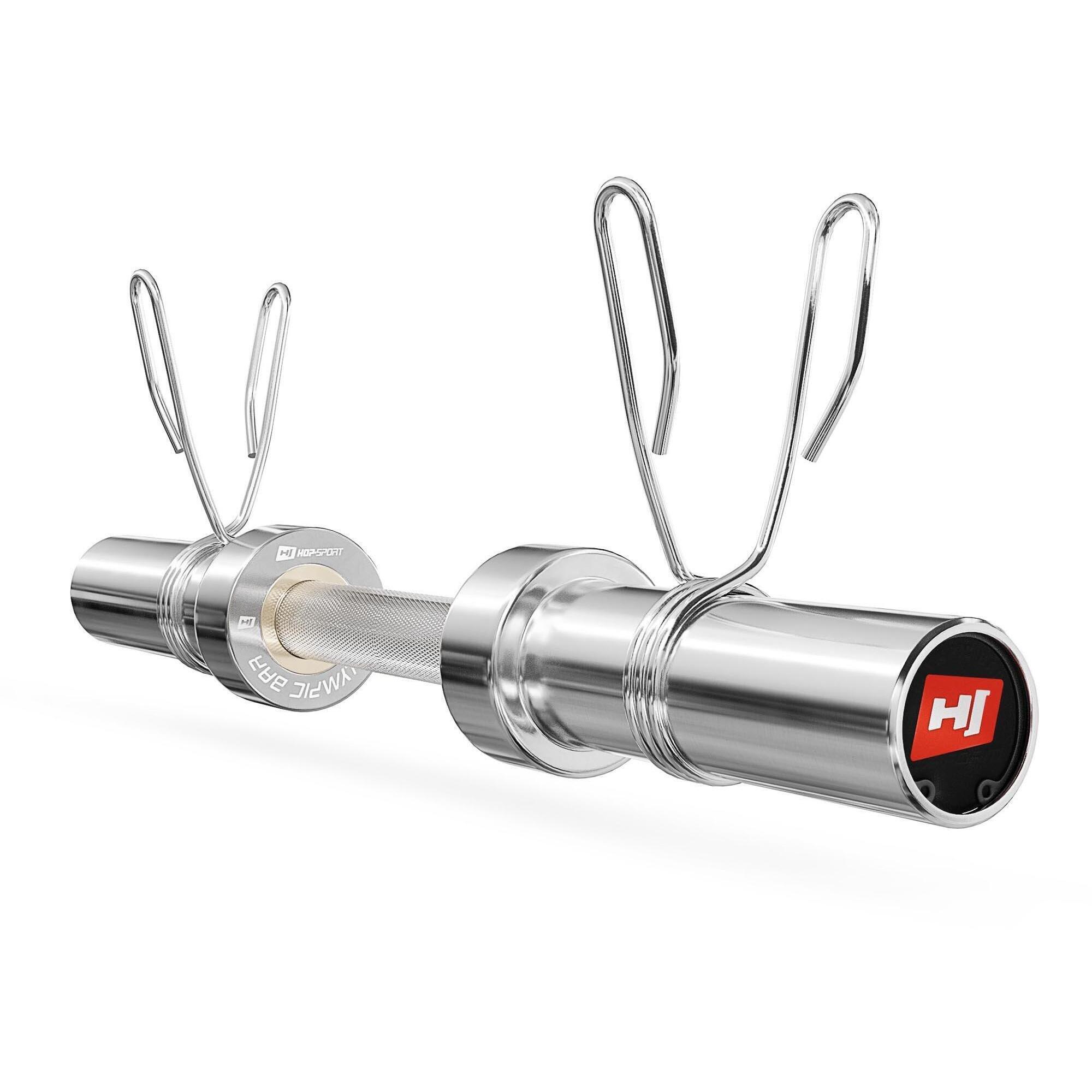 HOP-SPORT Olympijská tyč 50 cm (50 mm) s bezpečnostnou objímkou