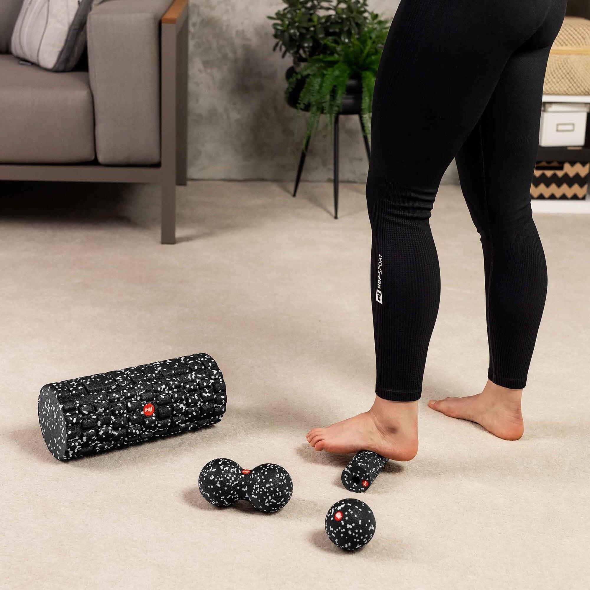 Ensemble de balles de massage + rouleau et rouleau de massage Hop-Sport 6/7