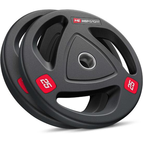 Olympische Gewichtsscheiben-Set für Langhantel Hop-Sport HS-OD25 2x25kg 51mm