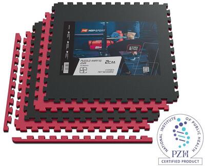 Puzzelmat 2cm hop-sport- 4st 120x120cm