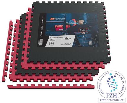 Puzzelmat 2cm Hop-Sport- 4st 120x120cm