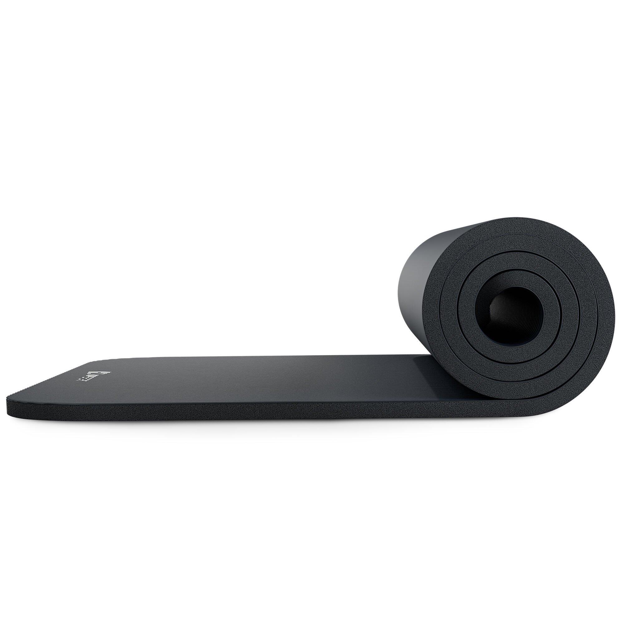 Tappetino fitness NBR 1,5cm - nero - 190x60 cm 6/7