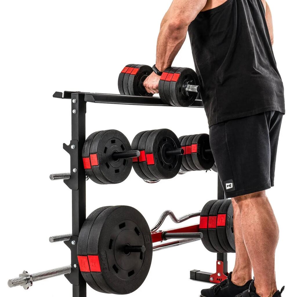 Стойка за щанги и тежести Hop-Sport HS-1007A рафт за гири