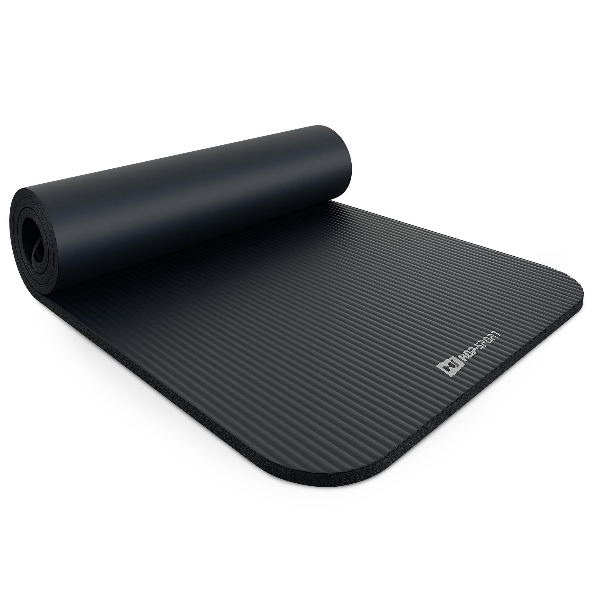 Tappetino fitness NBR 1,5cm - nero - 190x60 cm 5/7