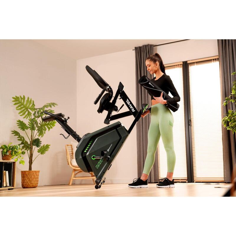 Rower stacjonarny treningowy leżący Hop-Sport Ravel