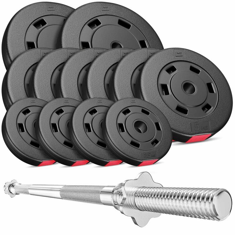 Zestaw obciążeń kompozytowych Hop-Sport Premium 69kg