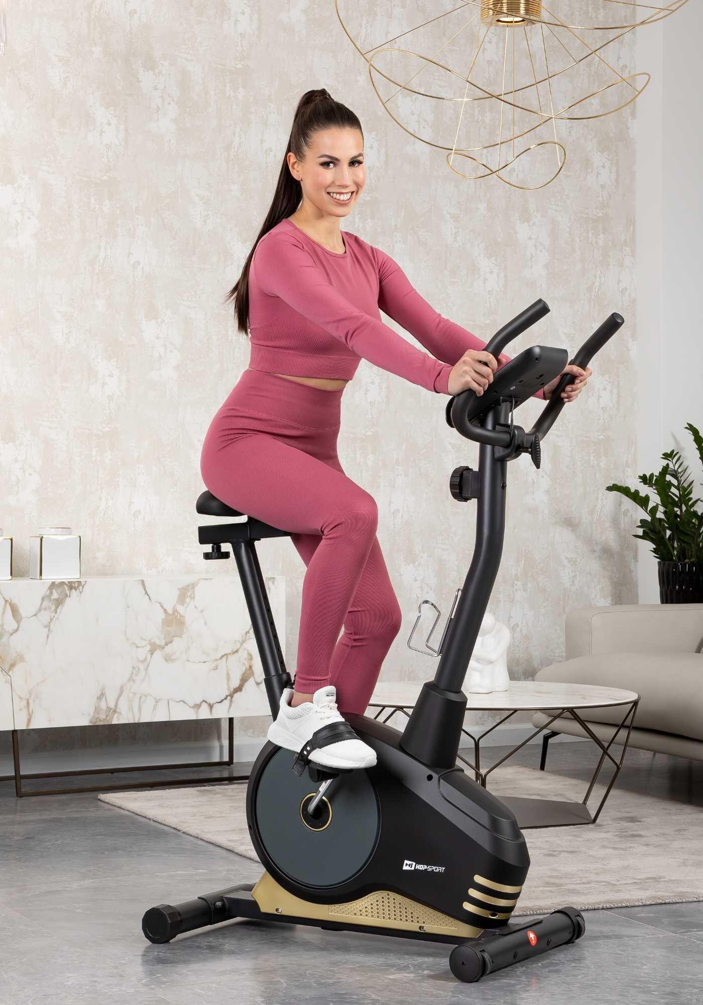 Magnetisches Trainings-Heimfahrrad Hop-Sport Spark 7/7