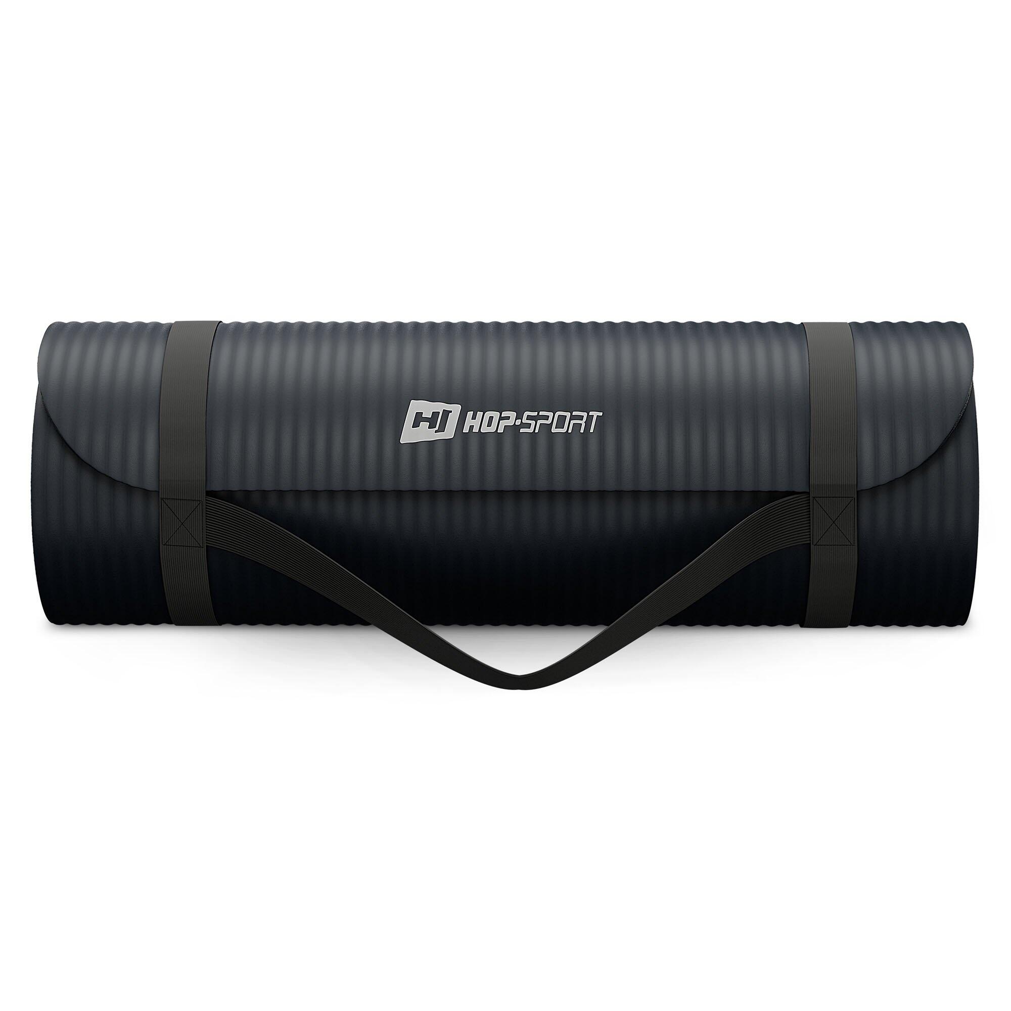 Tappetino fitness NBR 1,5cm - nero - 190x60 cm 7/7