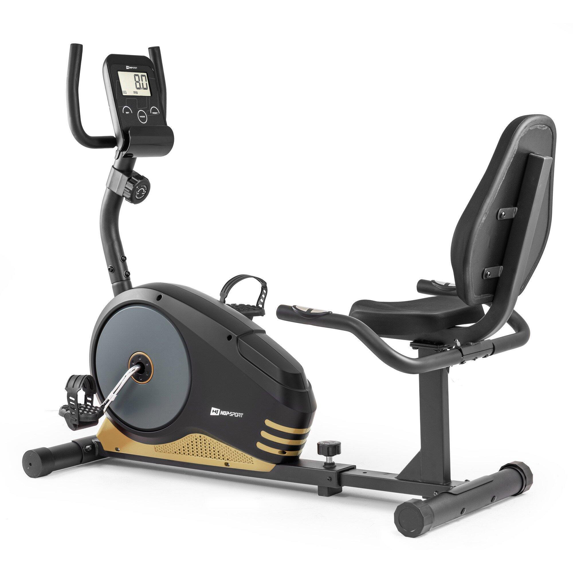 Rower stacjonarny treningowy leżący Hop-Sport Root