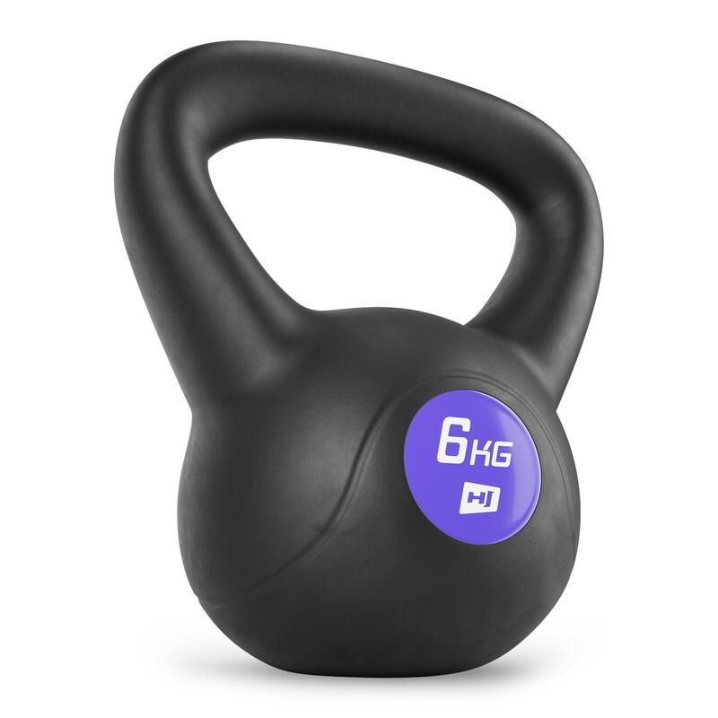 Kettlebell vinil pentru antrenament Hop-Sport HS-PB006KB 6kg