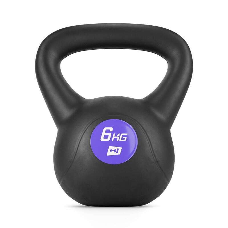 Kettlebell vinil pentru antrenament Hop-Sport HS-PB006KB 6kg