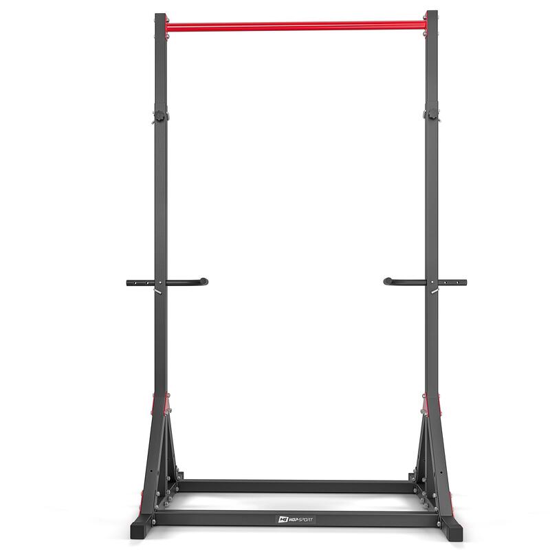 Poręcze do treningu siłowego Hop-Sport HS-1015K z drążkiem i regulacją