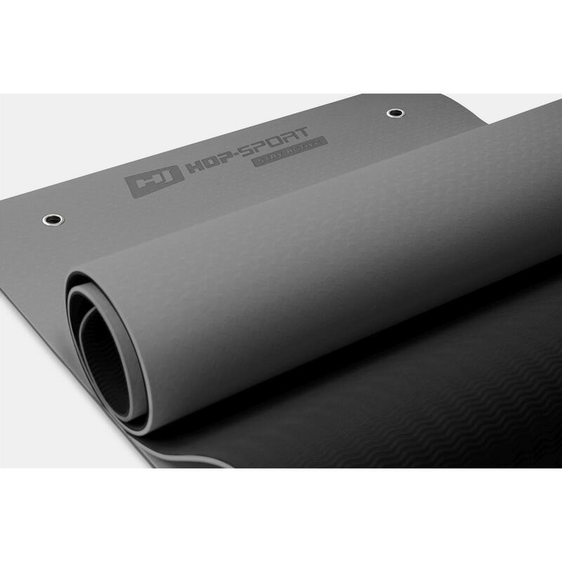 Saltea fitness cu găuri Hop-Sport TPE 0,8cm, antiderapantă