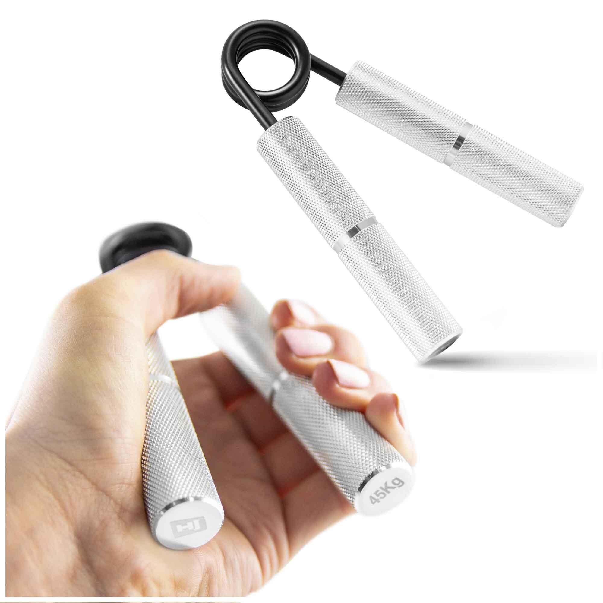 HOP-SPORT Pince de musculation à main 45 kg, Handgrip en aluminium 5/5