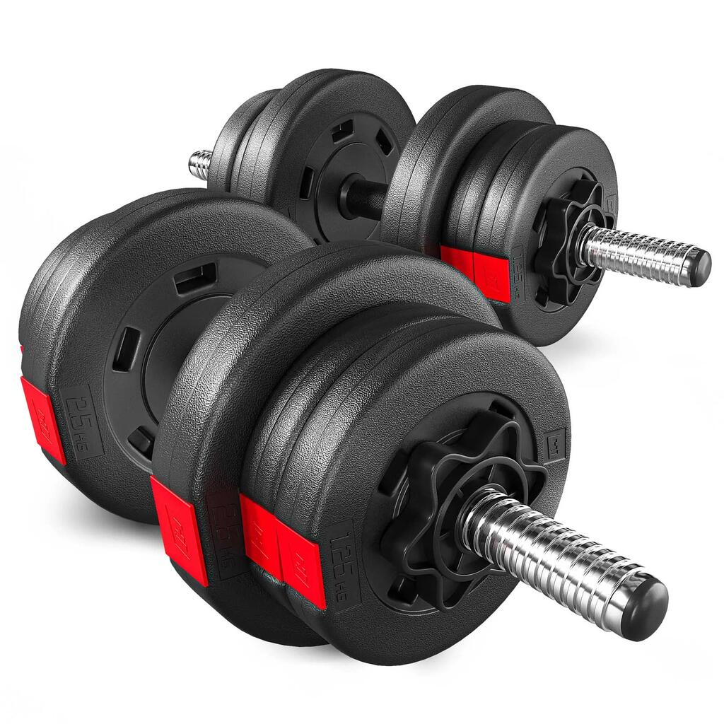 Комплект гири за силова тренировка 2x10kg Hop-Sport HS-CD2x10 композитни