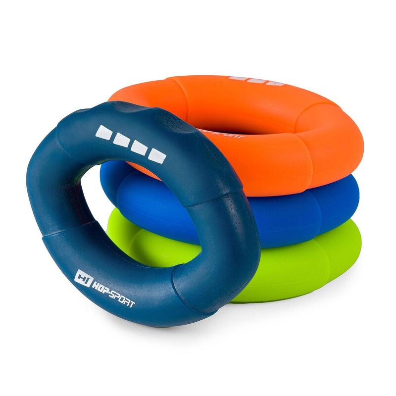 Strângător oval din silicon Hop-Sport 13,6 kg