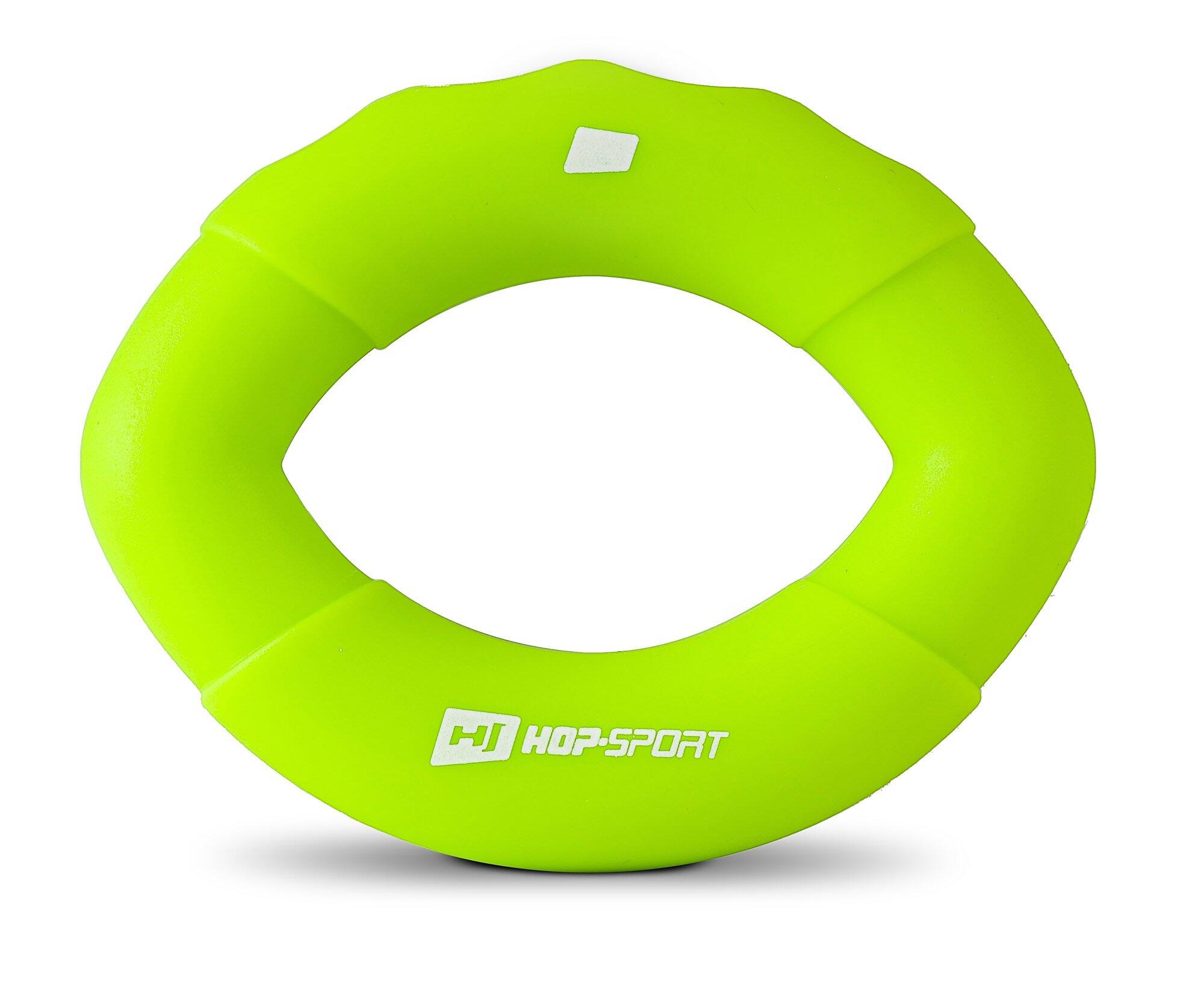 HOP-SPORT Exerciseur de main ovale 13,6 kg, anneau d’entraînement en silicone 2/6