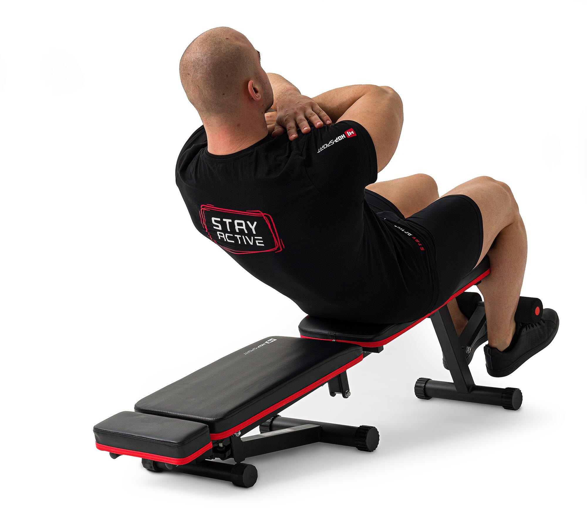 Panca da allenamento HS-2040HB pieghevole 6/7