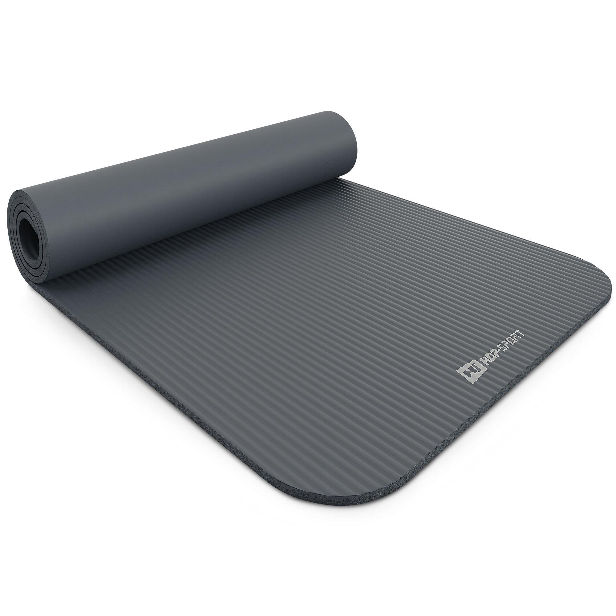 Tappetino fitness NBR 1cm - grigio - 190x60 cm 2/7