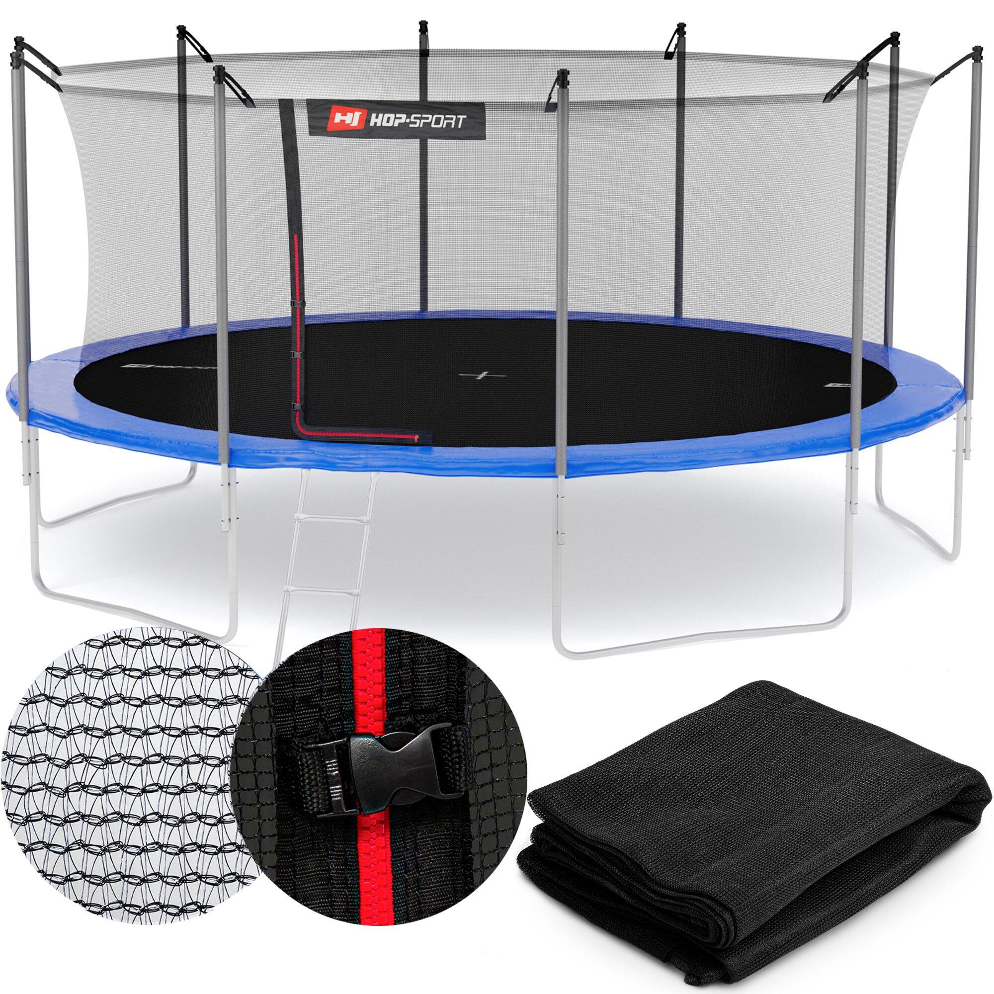 Hop-sport - Filet Pour Trampoline 16ft Intérieur - Filet De Cadre Trampoline - Noir - Decathlon