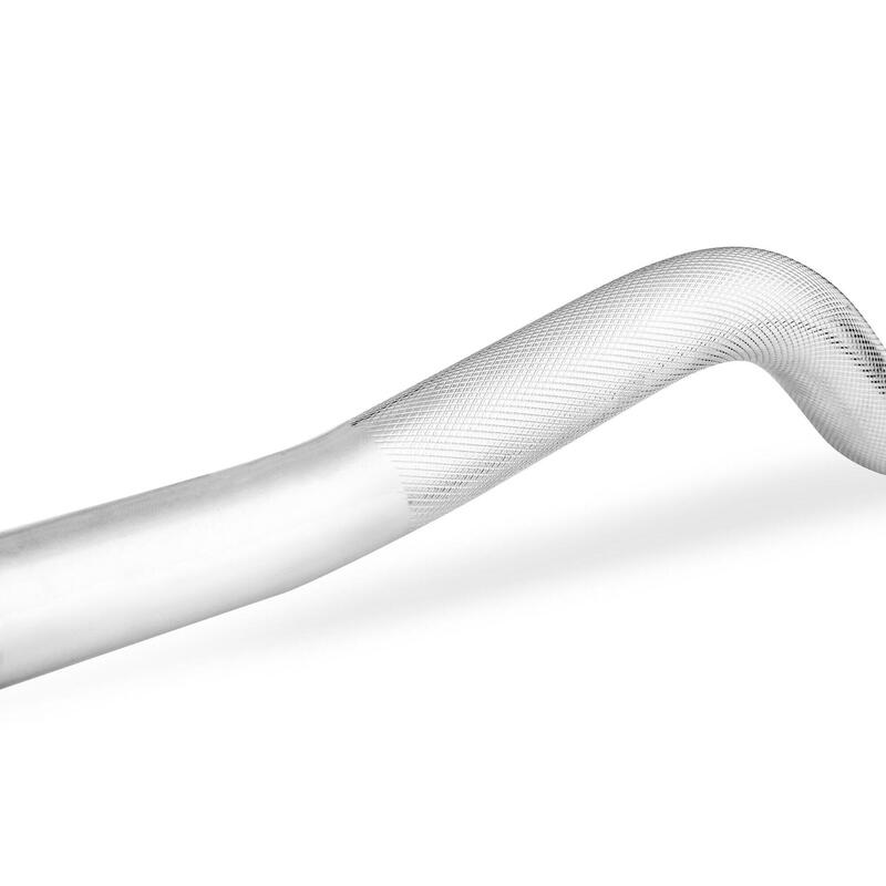Bară pentru antrenament Hop-Sport 120 cm (30 mm) puternic curbată