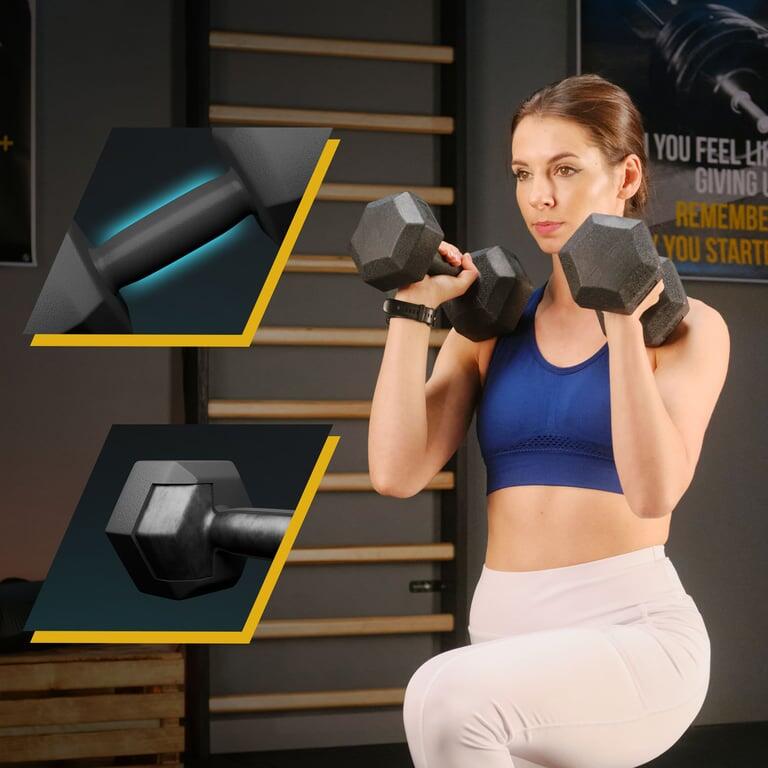 Set d'haltères en bitume Trex Sport TX-003CD 2×3 kg pour musculation 4/7