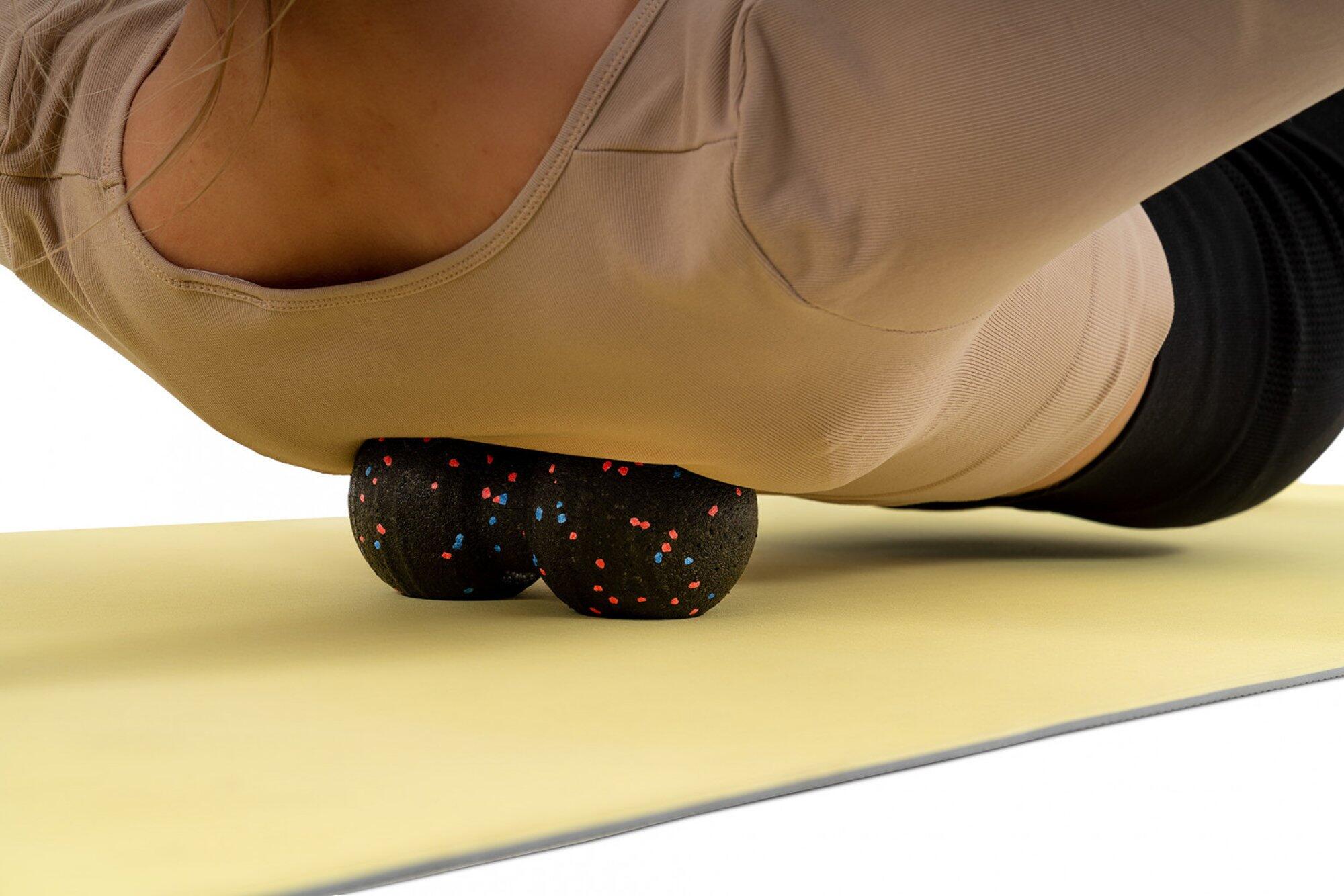 Dubbele massagebal Hop-Sport EPP 8cm 3/6