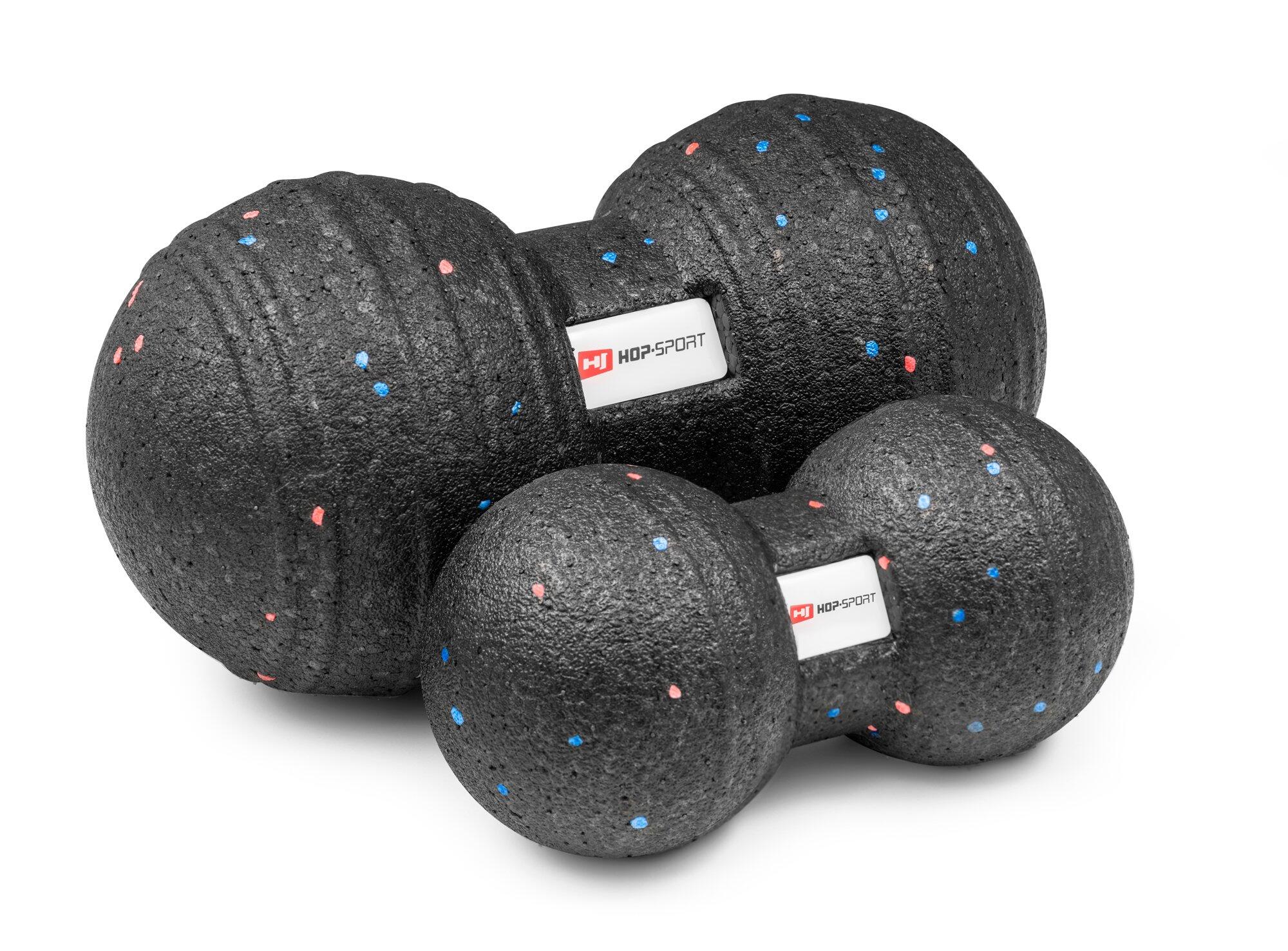 Dubbele massagebal Hop-Sport EPP 8cm 5/6