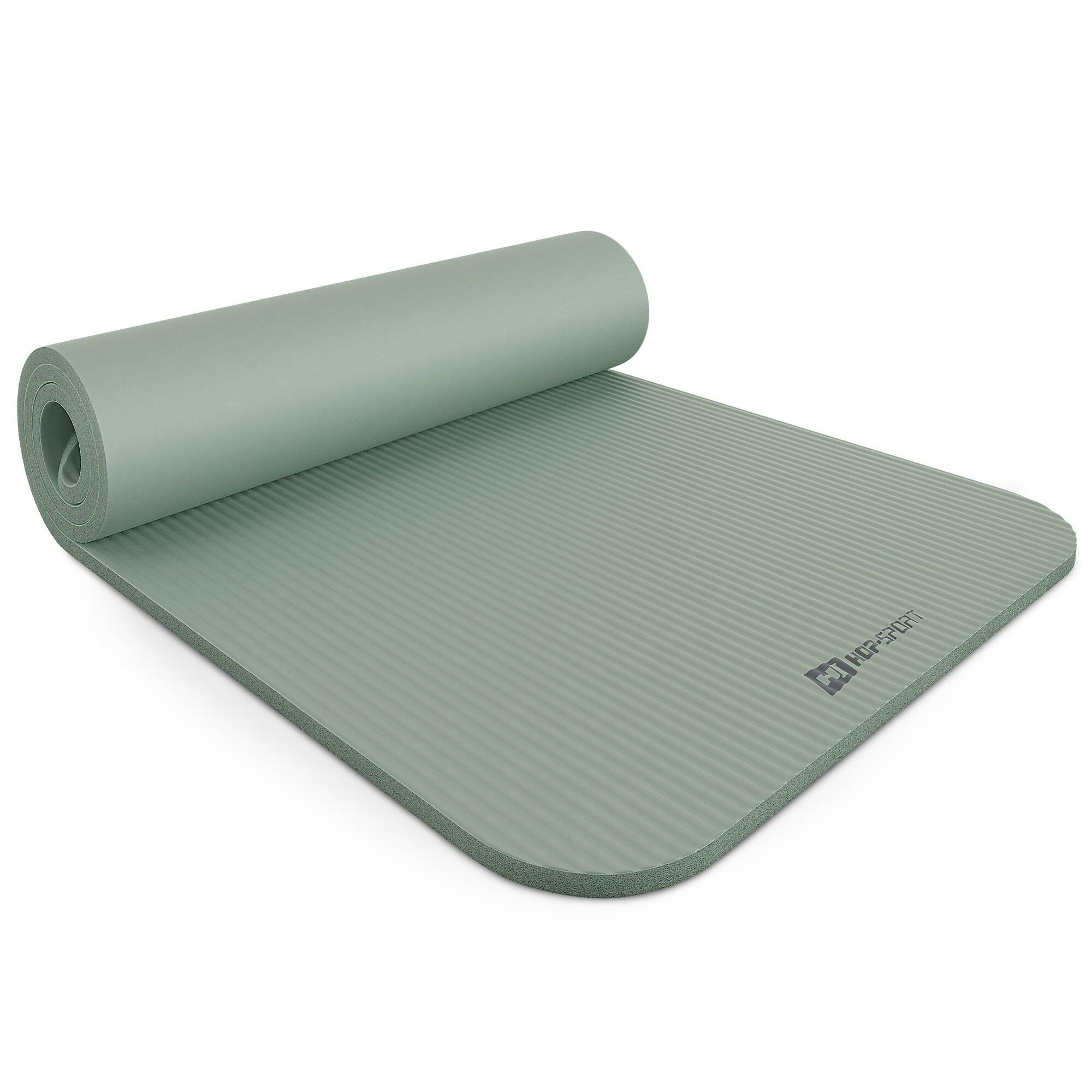 Tapis de fitness 1,5 cm Pilates Yoga, Gymnastique 190x60cm Hop-Sport Vert clair 7/7