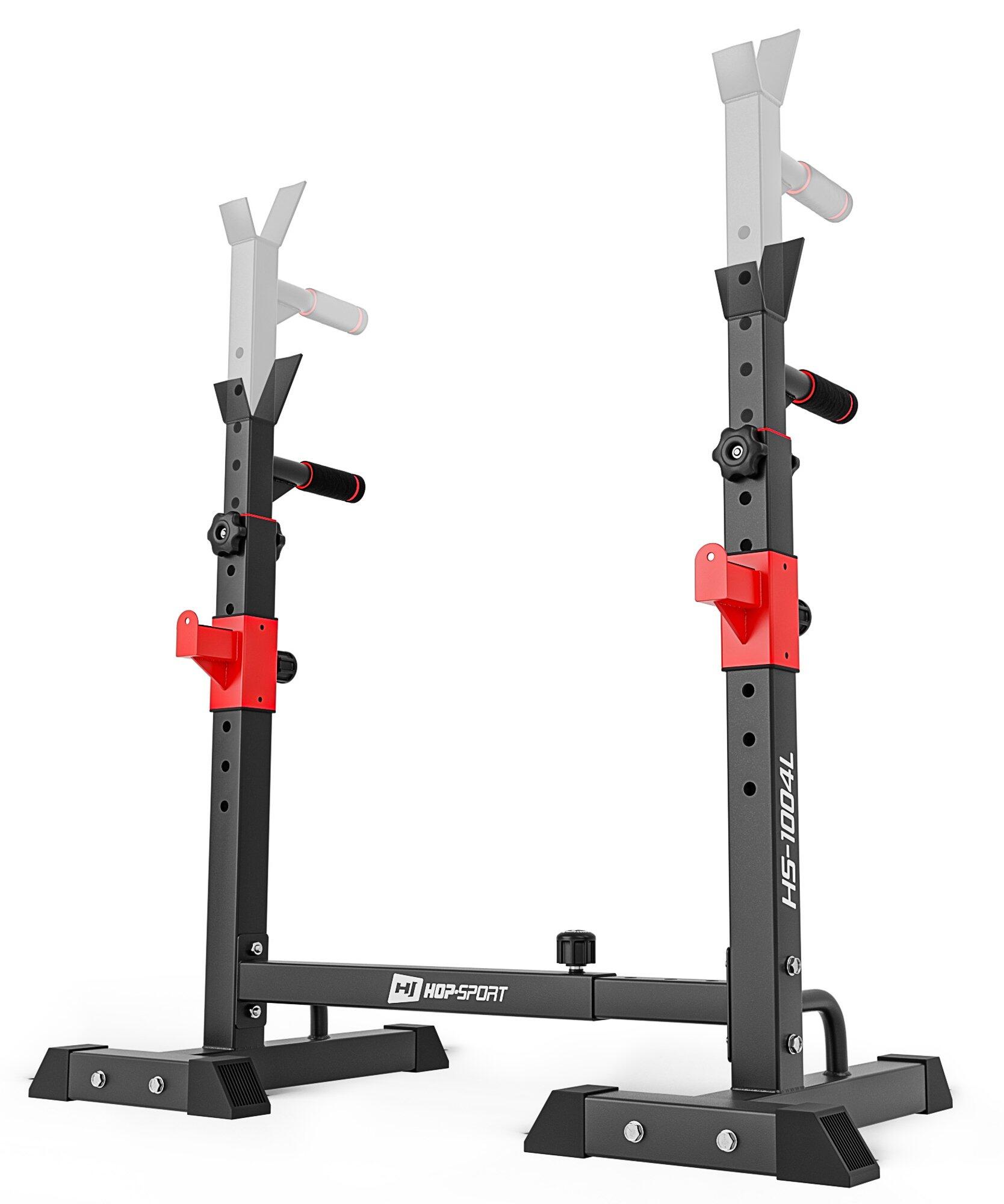 Support pour barre Hop-Sport HS-1004L avec sécurité 6/7