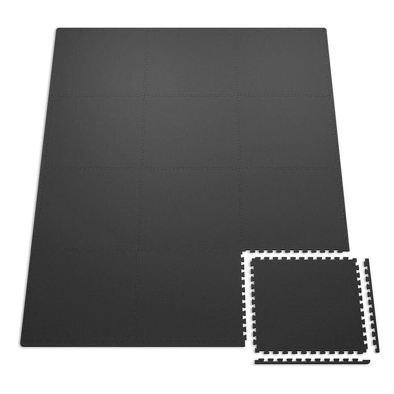 Podložka puzzle 1 cm Hop-Sport - 12 ks 240 × 180 cm