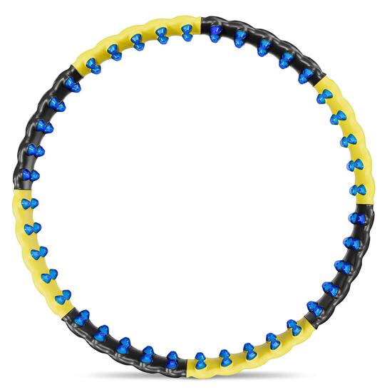 Cerceau Hula Hoop de Fitness Réglable 110 cm avec picots Hop-Sport HS-080HH