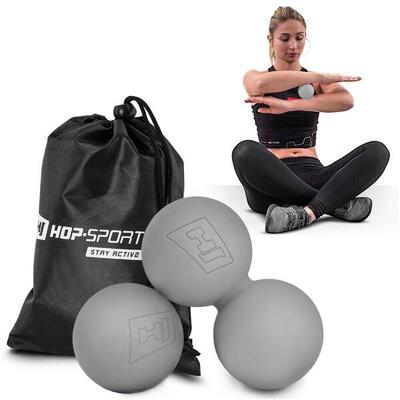 Lacrosse-Ball-Set: Einzel- und Doppelball